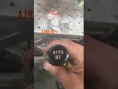 رنگی آنودایز Ptef پوشش داده شده میله انتهای پیچ و مهره Acme میله نخ با مهره