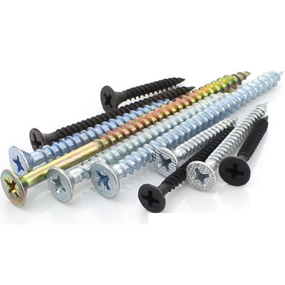 کیفیت  Flat Bugle Head Drywall Screws Fine Coarse Thread Self Drilling Wood Screw DIN 18182 کارخانه