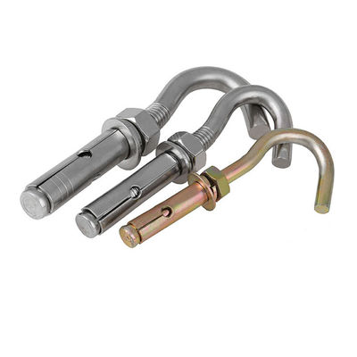 کیفیت  Ring Hook Concrete Sleeve J Type Expansion Anchor Bolts Zinc Plated Stainless Steel کارخانه